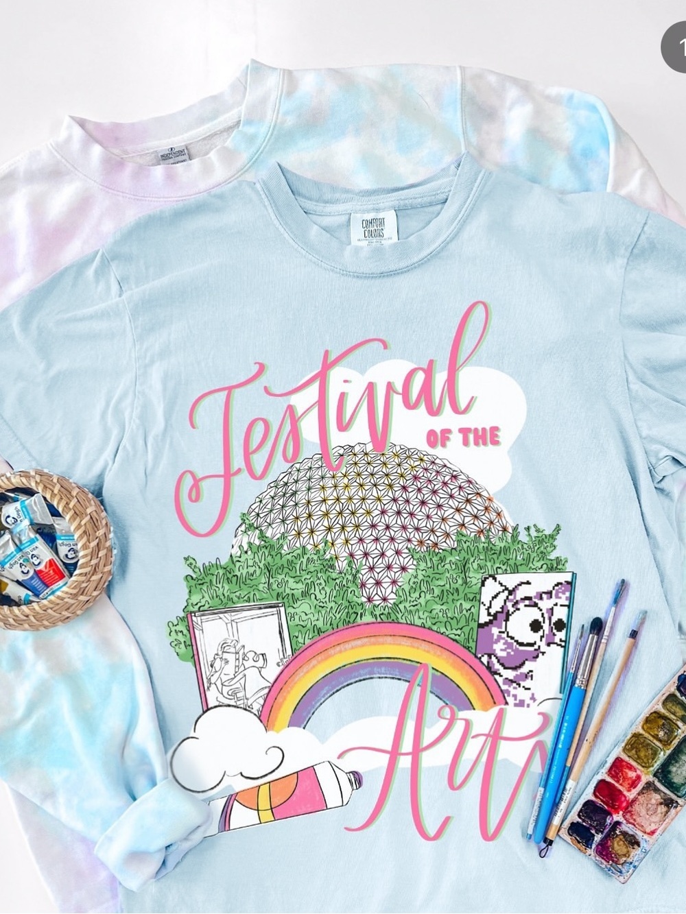 Walt Disney World EPCOT Festival of the Arts Figment Inspired Shirt